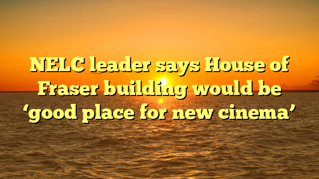 NELC leader says House of Fraser building would be ‘good place for new cinema’  